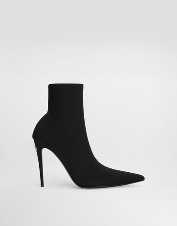 Dolce & Gabbana  Stretch jersey ankle boots Black CT0959AM237
