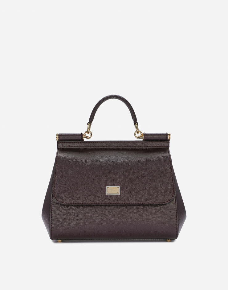Dolce & Gabbana Large Sicily handbag Bordeaux BB6002A1001