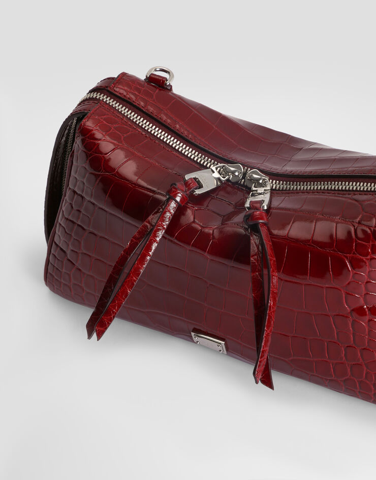Dolce & Gabbana Bolso bandolera Vittoria en aligátor Red BM2049A2T69