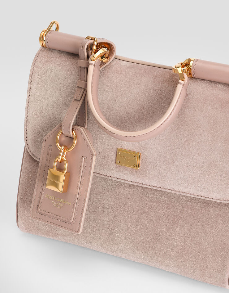 Dolce & Gabbana Small My Sicily handbag in split calfskin Dolce & Gabbana Small My Sicily handbag in split calfskin Multicolor BB7781BO903
