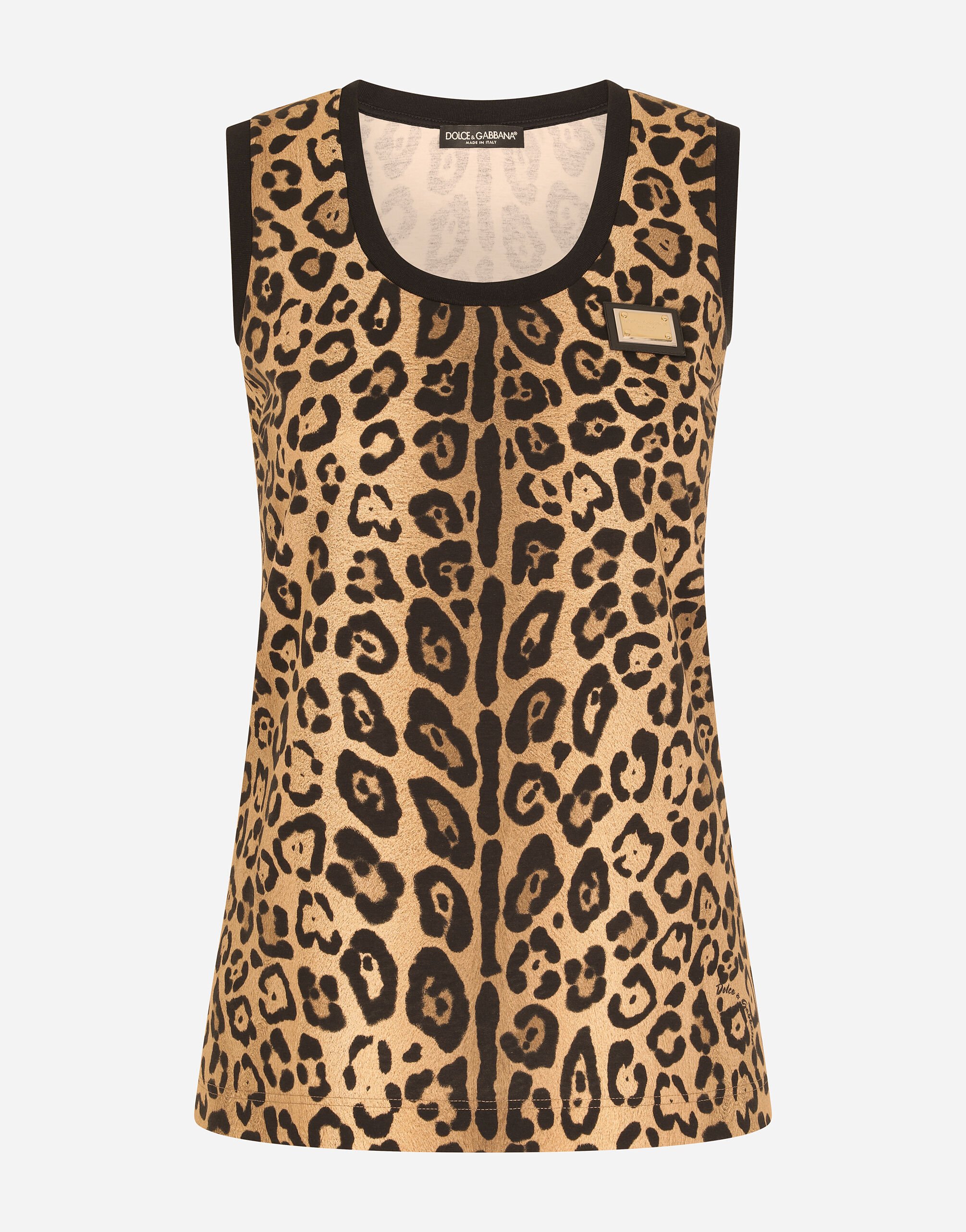 Leopard print top | Crespo Leo Dolce&Gabbana