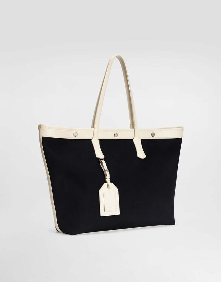 Dolce & Gabbana Bolso shopping Atene en algodón Dolce & Gabbana Bolso shopping Atene en algodón Multicolor BM7806A0754
