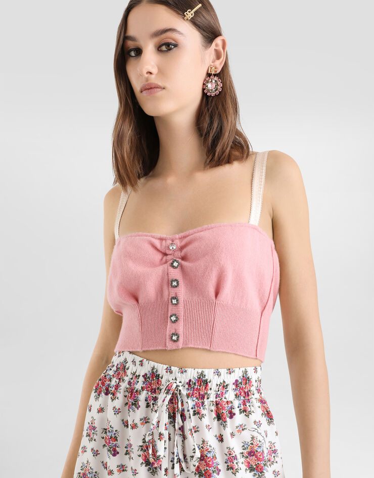 Dolce & Gabbana Cashmere top Dolce & Gabbana Cashmere top Pink FXT87ZJBW0B