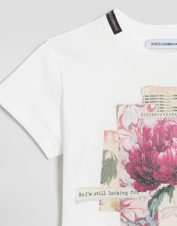 Dolce & Gabbana 티셔츠 저지 소재 White L2JTITG7QUT