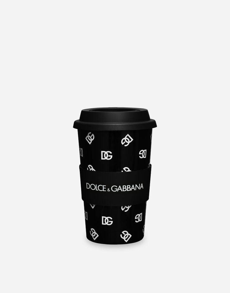 Dolce & Gabbana Taza de cerámica para la oficina Multicolor TC0108TCAK2
