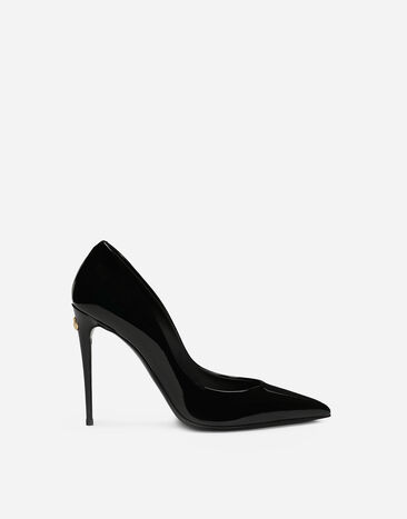 Dolce & Gabbana Patent leather pumps Black F29XTTFUWD6