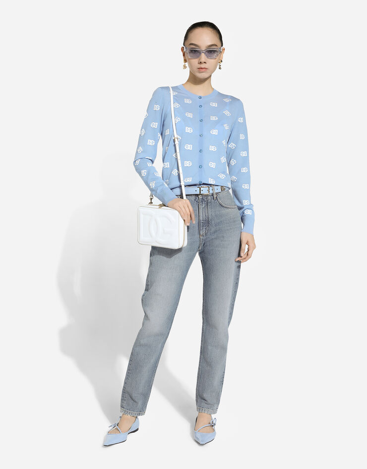 Dolce & Gabbana Vaqueros Carrot en denim de algodón Multicolor FTC7BDG8LW2