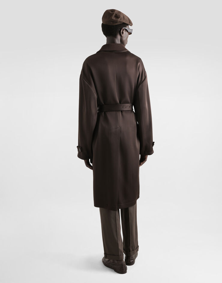 Dolce & Gabbana Cotton twill pants Brown GP11LTFU6X8