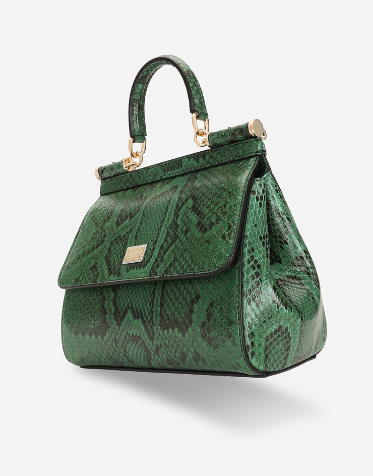 Dolce & Gabbana Henkeltasche Sicily mittelgroß Green BB6003A2111