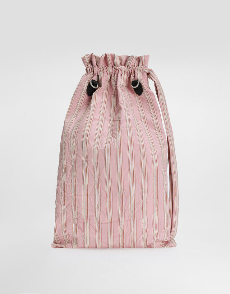 Dolce & Gabbana Striped froissé crossbody bag Multicolor BM2503A0389