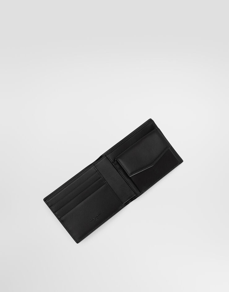 Dolce & Gabbana Calfskin wallet with logo Dolce & Gabbana Calfskin wallet with logo Black BP3102A0370