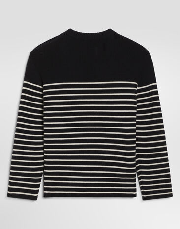 Dolce & Gabbana Wool pullover Blue L4KWK2JDVL7