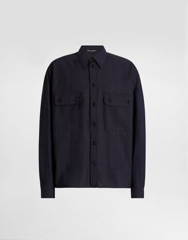 Dolce & Gabbana Glen plaid shirt Multicolor G5OG7TFQ2NJ