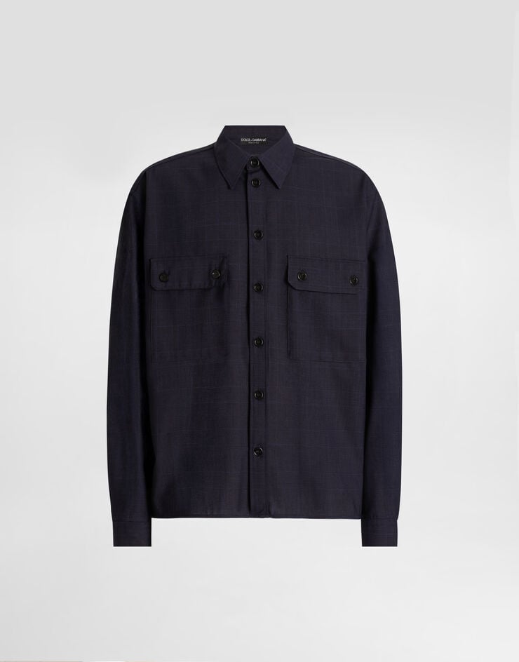 Dolce & Gabbana Glen plaid shirt Multicolor G5OG7TFQ2NJ