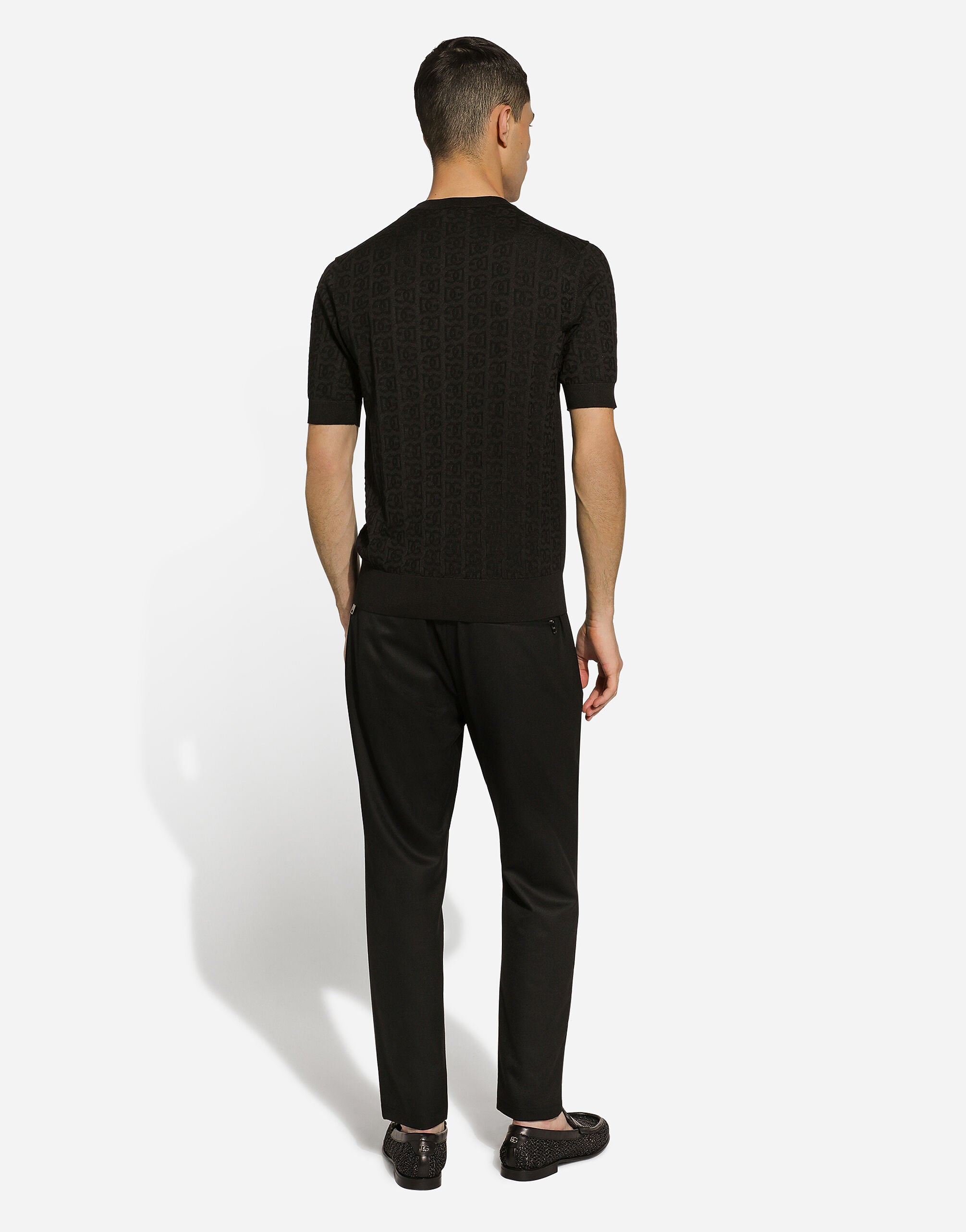 Wool jogging pants - thumbnail 3