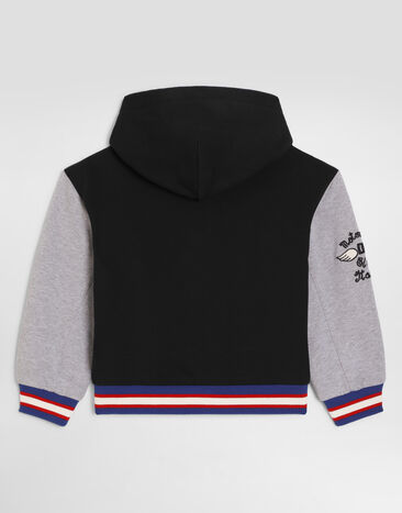 Dolce & Gabbana Cotton sweatshirt with patch  L4JB8FG7P6N