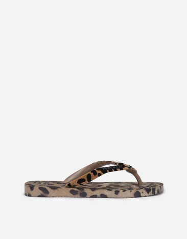 Dolce & Gabbana Dolce&Gabbana x Havaianas Leopard Flip-Flops Print VH0001VH000