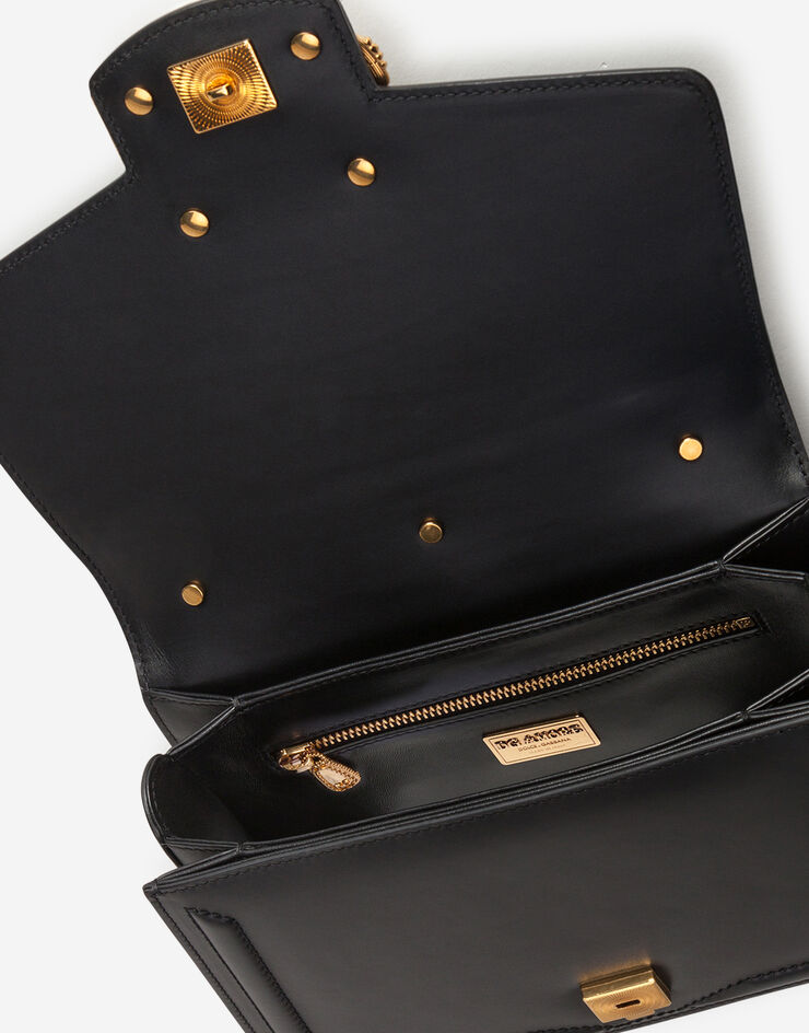 Dolce & Gabbana DG Amore bag in calfskin BLACK BB6675AK295