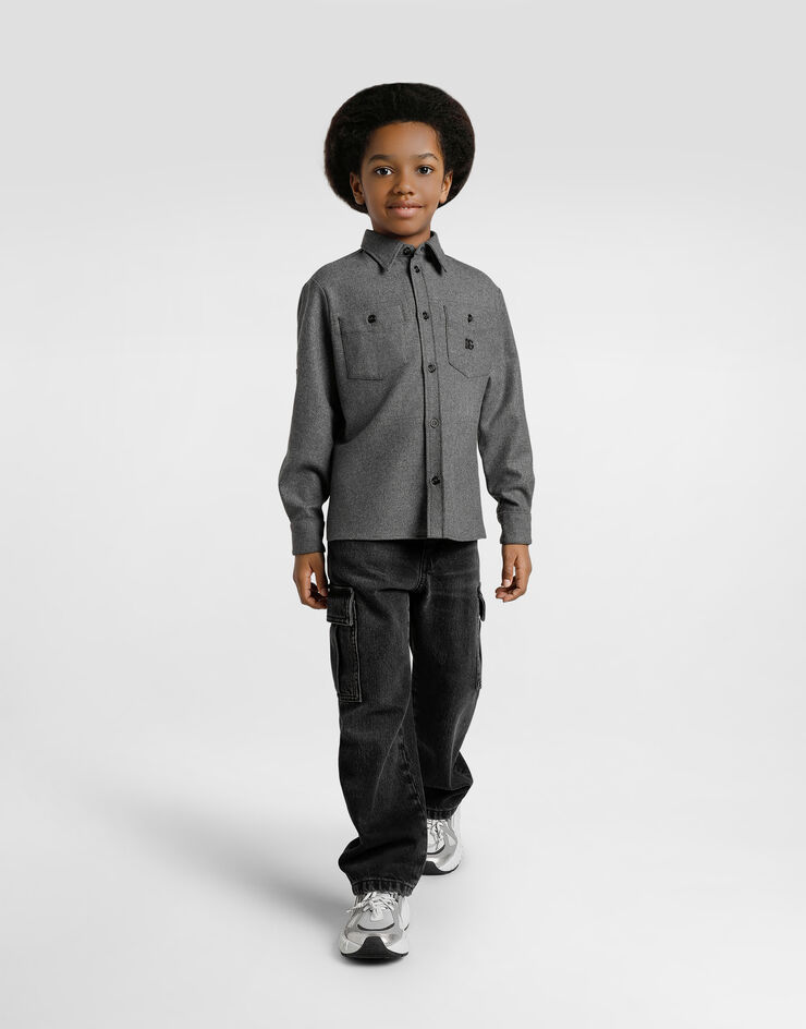 Dolce & Gabbana Pantalón cargo vaquero  Multicolor L42F86LDD41