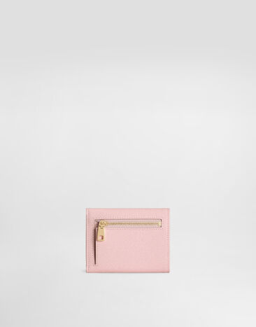 Dolce & Gabbana Geldbörse aus Dauphine-Kalbsleder Pink BI0770A1001