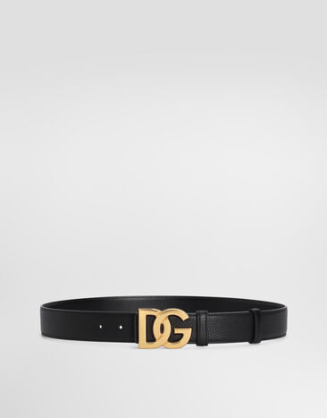 Dolce & Gabbana Calfskin belt Black BC4994A0742