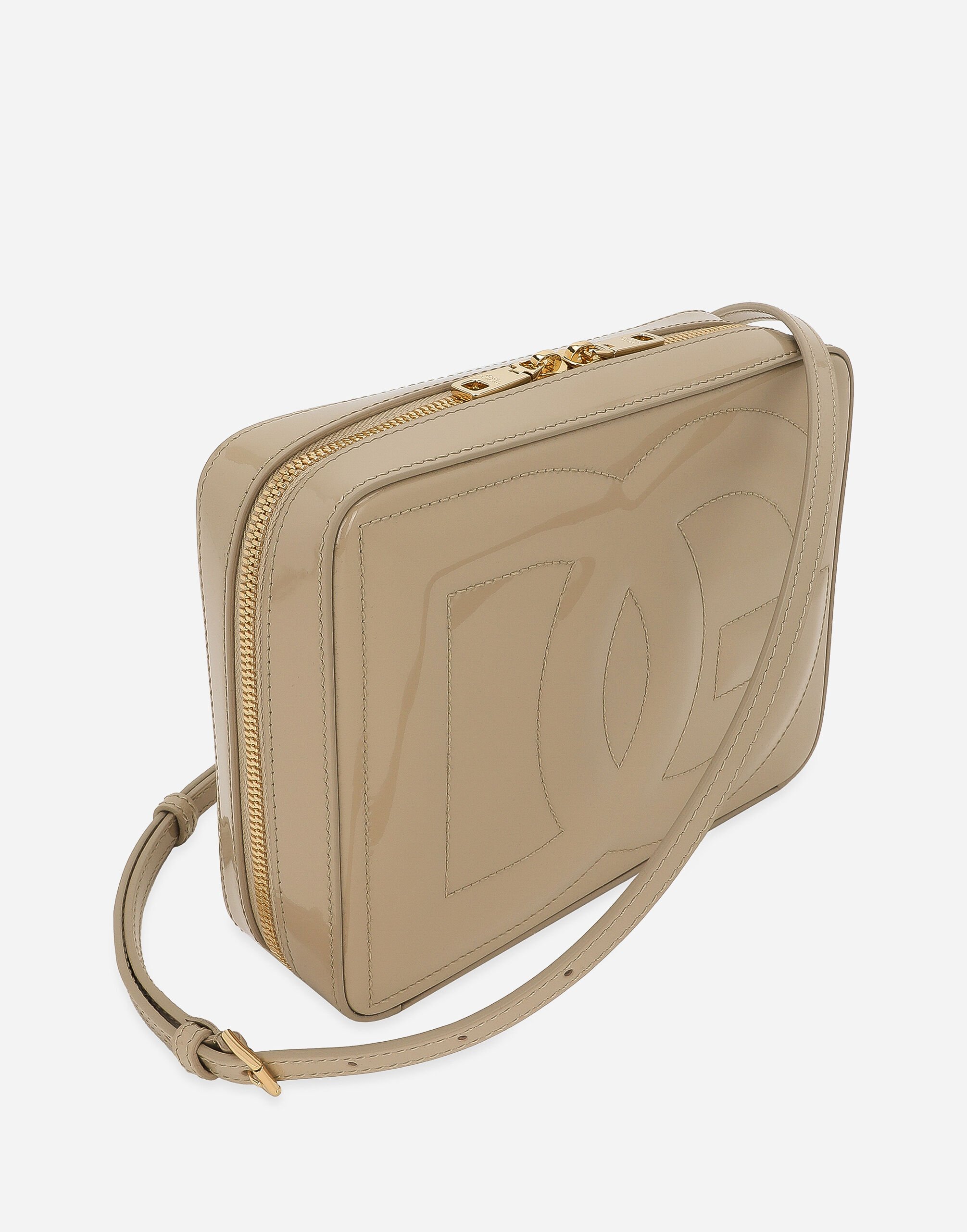 Medium DG Logo camera bag in Beige for Women Dolce Gabbana