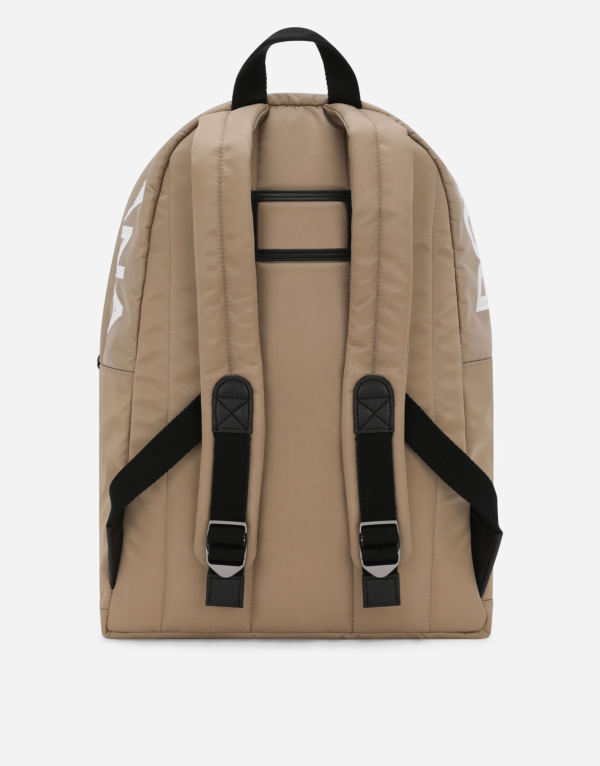 Mochila de nailon con logotipo Dolce Gabbana en Beige de Nino Dolce Gabbana