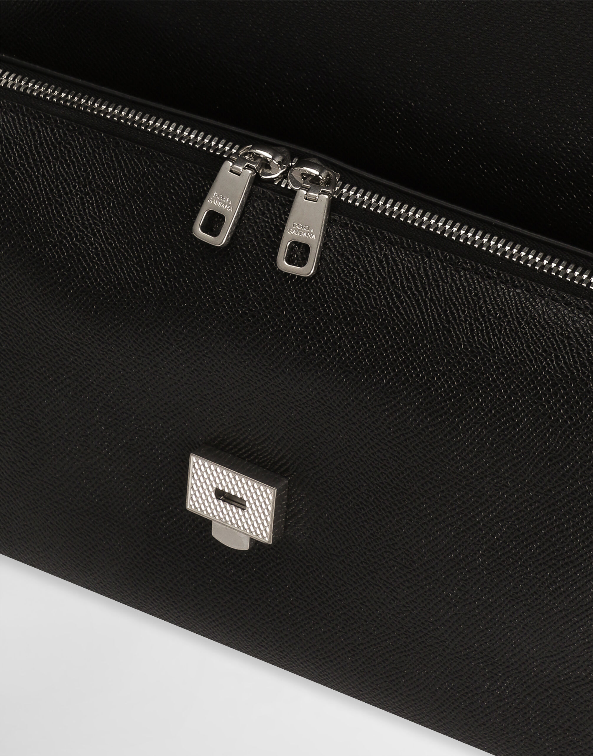 Calfskin Sicily bag in Black for Men | Dolce&Gabbana® US