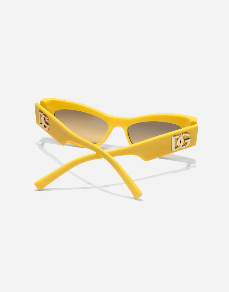 Dolce & Gabbana نظارة شمسية DNA أصفر VG4450VP411