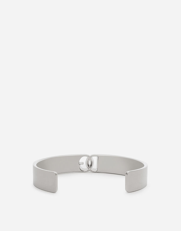 Dolce & Gabbana DGカットアウトロゴ ブレスレット シルバー WBQ5P6W1111