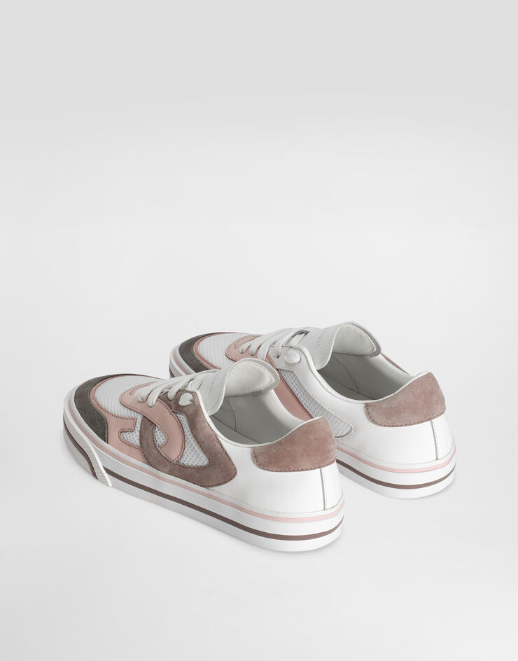 Dolce & Gabbana DG sailing sneakers in mesh and leather Multicolor CK2385A5210
