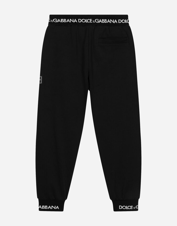 Dolce & Gabbana Jersey jogging pants Negro L4JPFEG7M4G