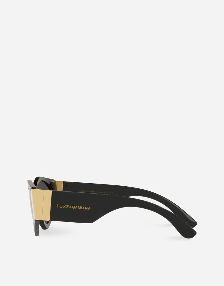 Black for sunglasses Dolce&Gabbana® US | print in Modern