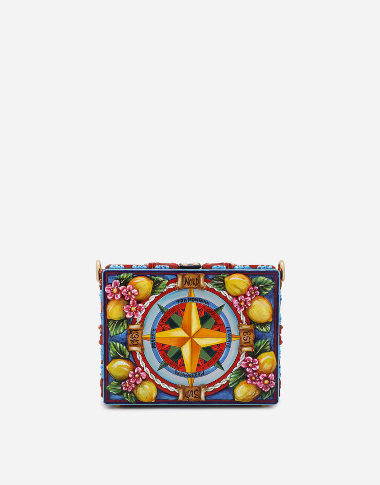 Dolce & Gabbana Resin Triskelion Dolce Box bag Multicolor BB7165AY611