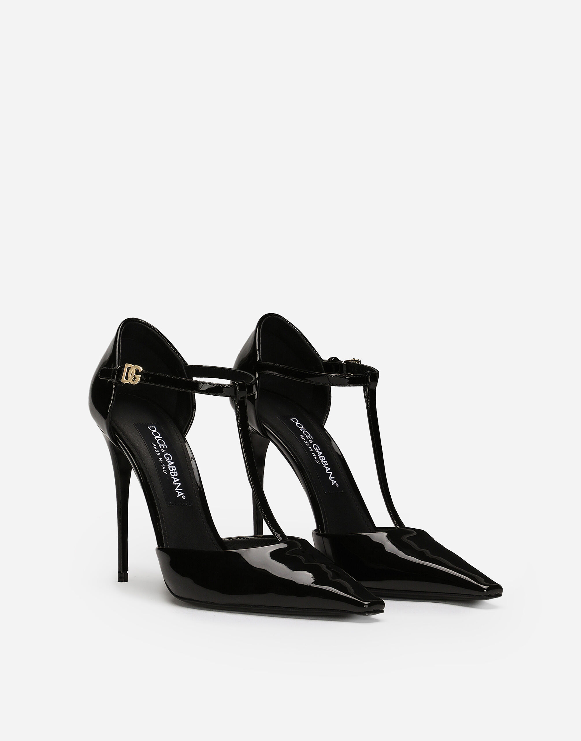 パンプス Dolce & Gabbana CD1860A1471 Pumps Patent leather Cardinale pumps in Black for Women