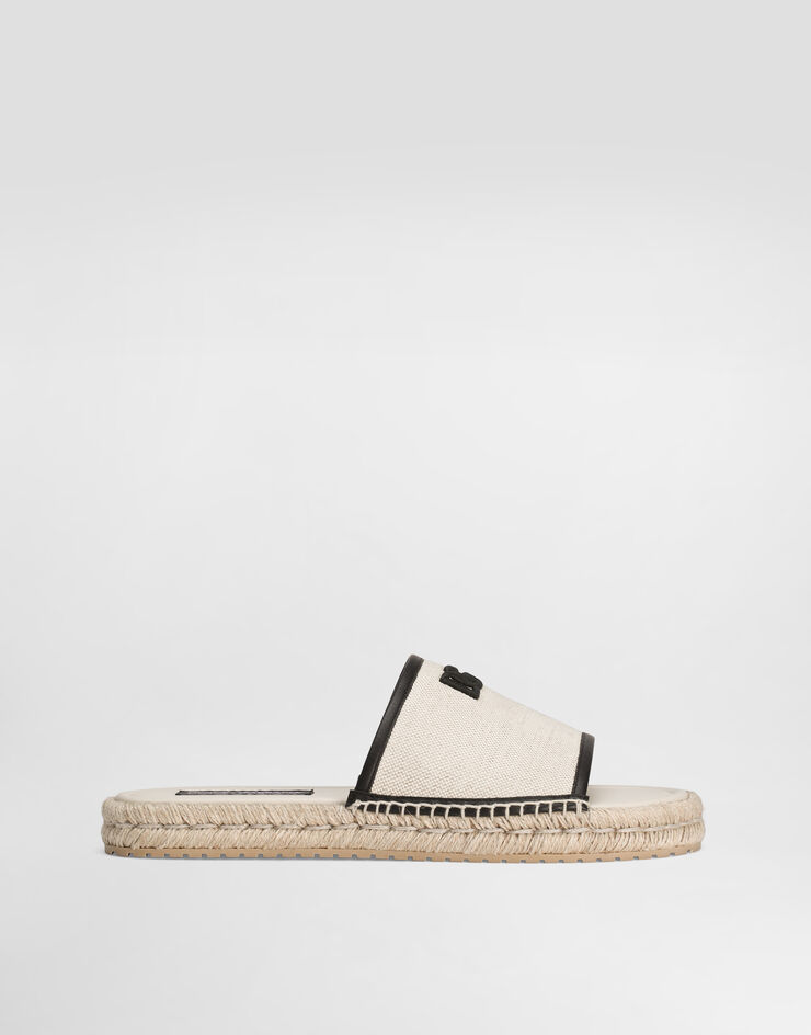 Dolce & Gabbana Salt&pepper fabric espadrille sandal Multicolor A80548A9Q93