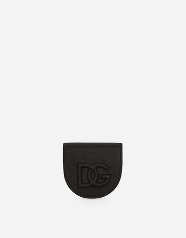 Dolce & Gabbana Porte-monnaie en cuir de veau imprimé cerf Imprimé BP3294AO667