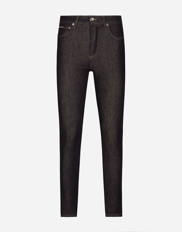 Dolce & Gabbana Skinny cotton denim Audrey jeans Multicolor FTC67DG8LT2