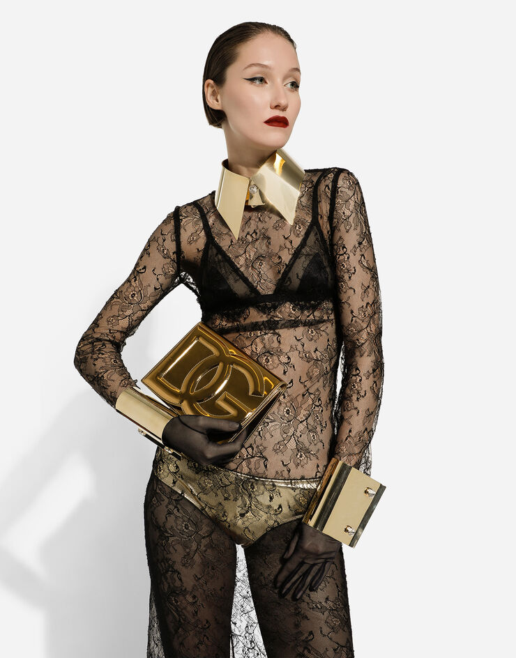 Dolce & Gabbana DG Logo Bag crossbody bag Gold BB7287AY828