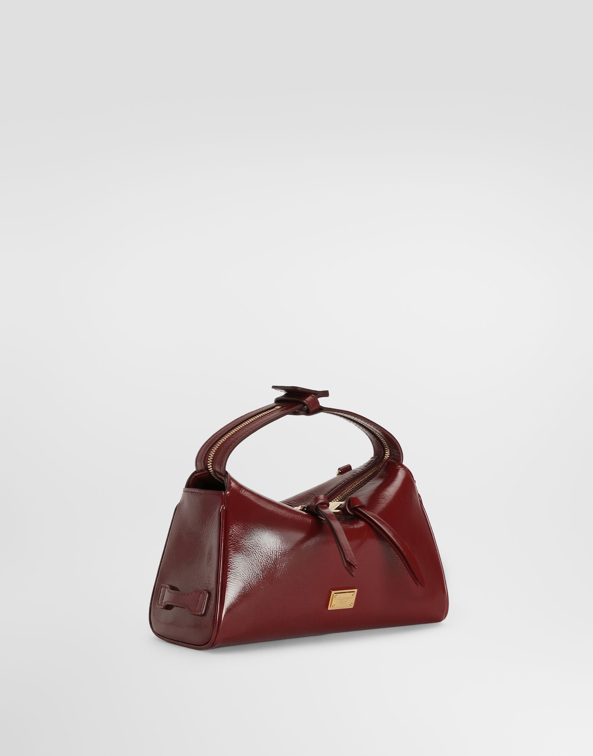Mini Vittoria calfskin handbag in Red for Women | Dolce&Gabbana® US