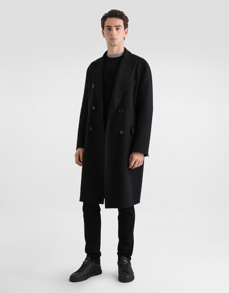 Dolce & Gabbana Fine-gauge wool pullover Black GXX01ZJDVDE