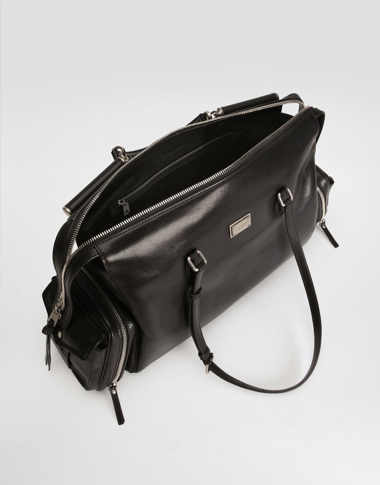 Dolce & Gabbana Borsa Vittoria in pelle di vitello Nero BB7863AW118