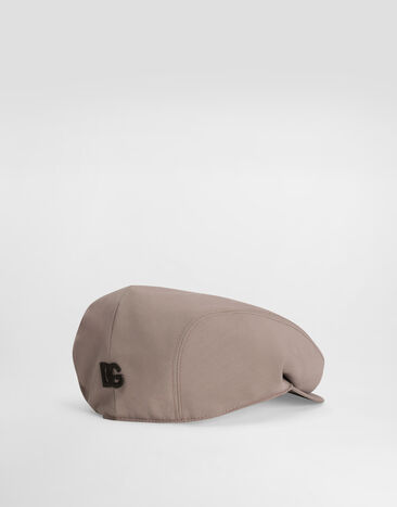 Dolce & Gabbana Coppola aus Wollpopeline Brown GH587ZHU2BN