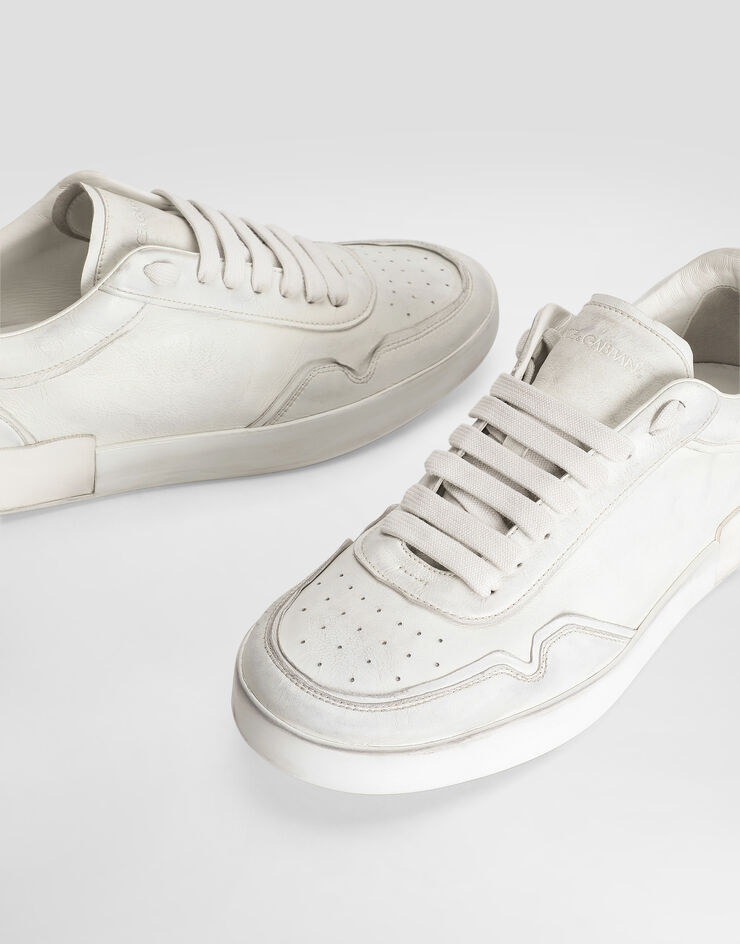 Dolce & Gabbana Portofino calfskin sneakers White CS2378AW467