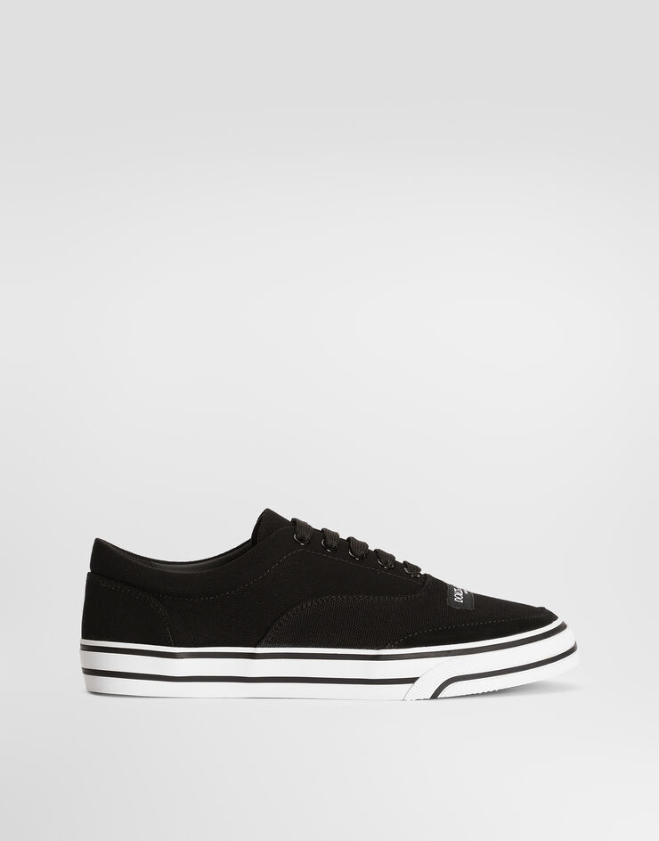 Dolce & Gabbana Sneaker DG Sailing en lona Black CK2399A0458