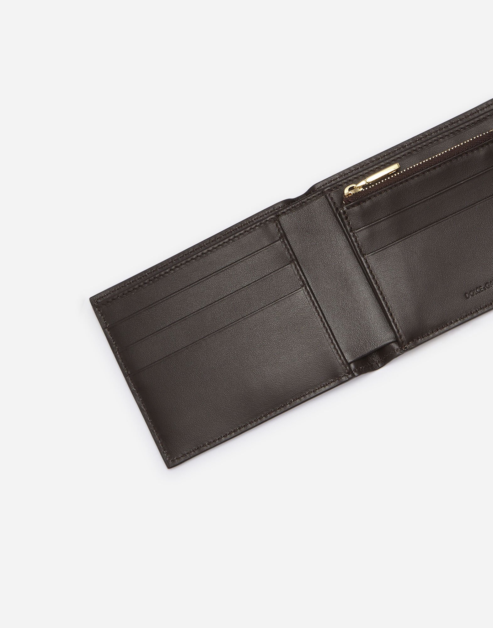 Dg Embossed Logo Bifold Wallet