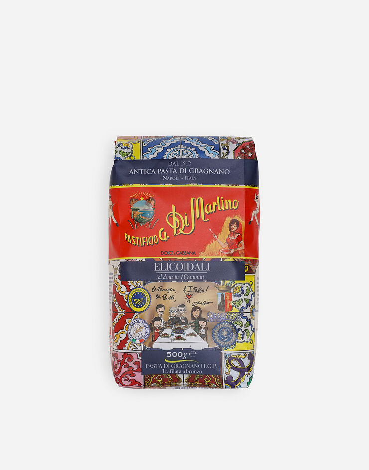 Dolce & Gabbana Geschenkkarton, bestehend aus fünf Arten von Pasta, Lampadina-Tomaten und Schürze von Dolce&Gabbana Blau PS6000RES10