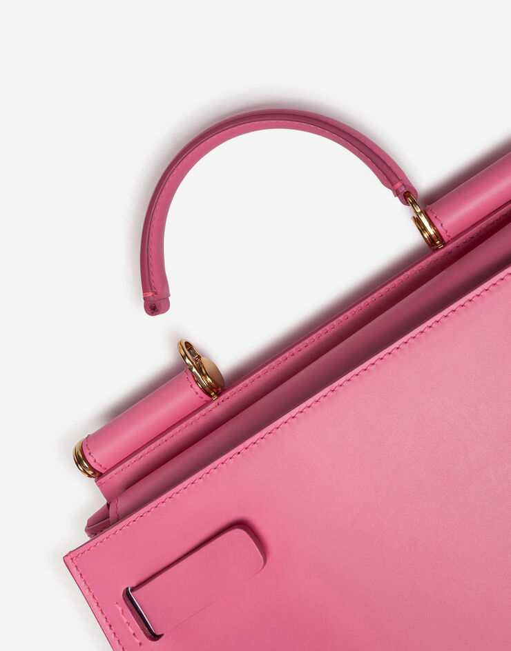 Dolce & Gabbana Small calfskin Sicily 62 bag ROSA BB6836B5671