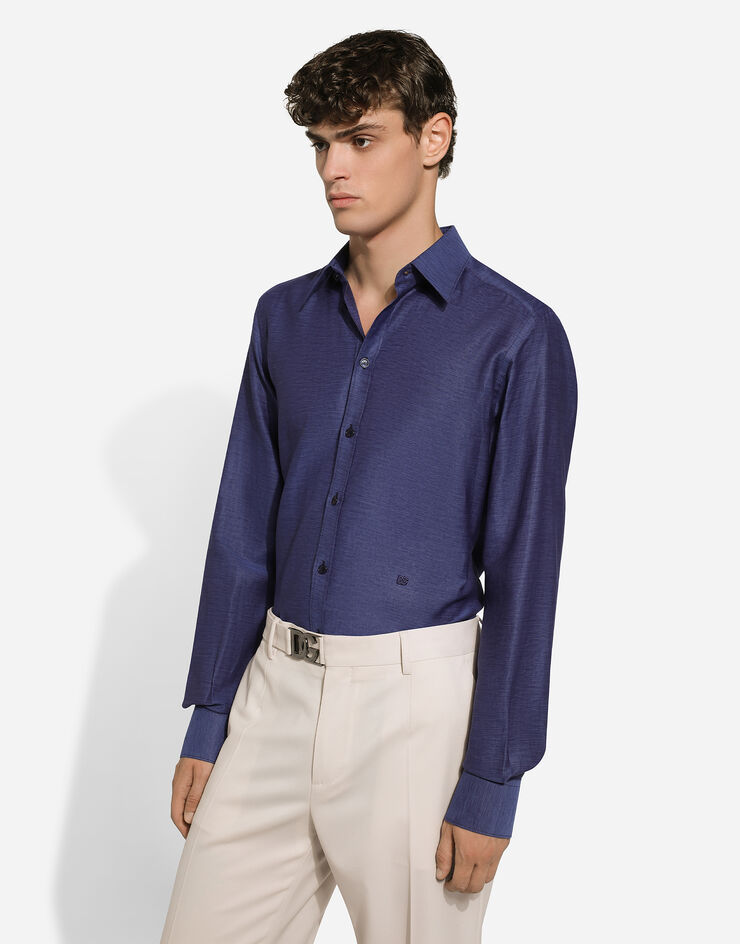Dolce & Gabbana CAMICIA Blu G5LH9ZFUTB6