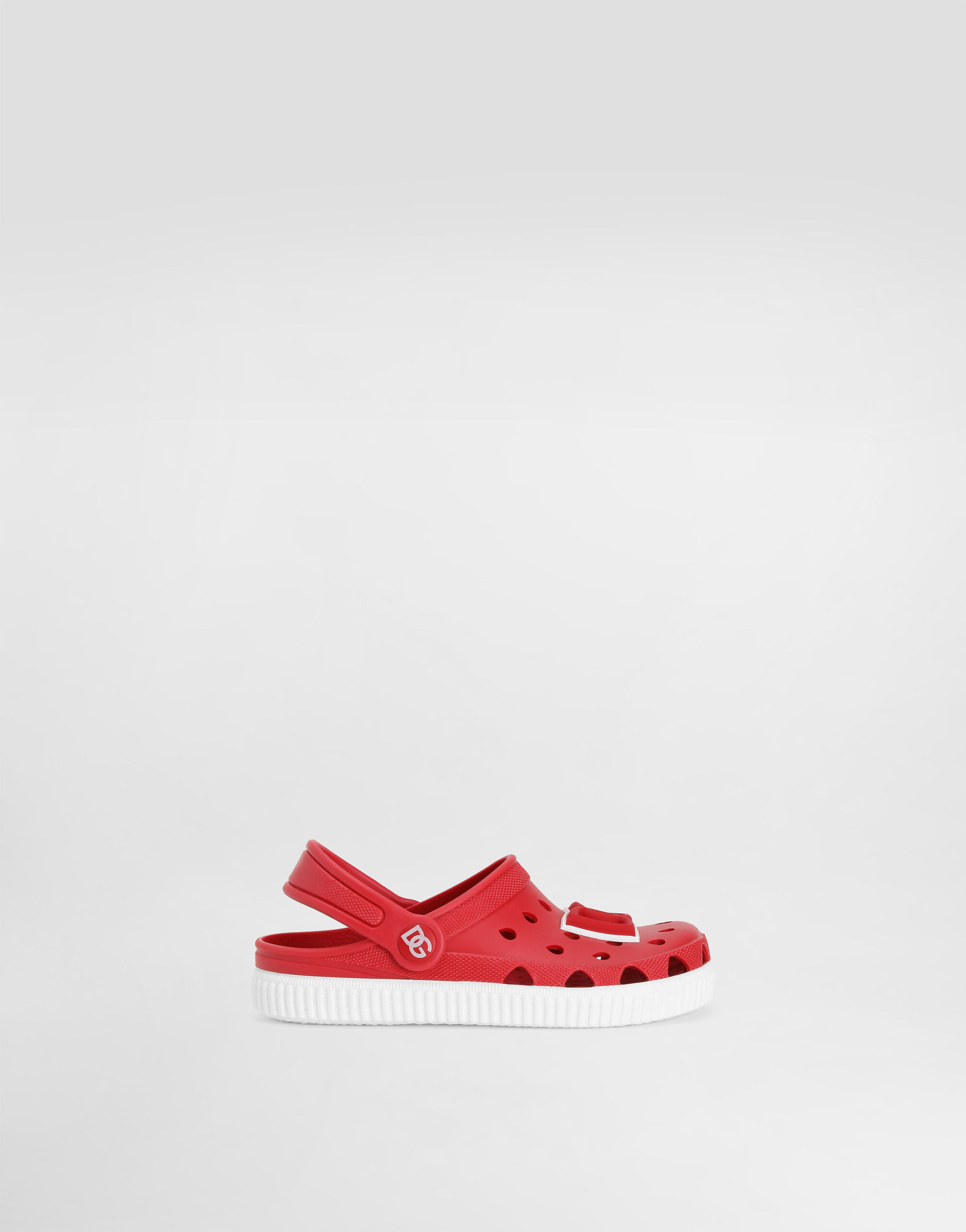 Pvc beachwear sandals in Red for Boys | Dolce&Gabbana® US